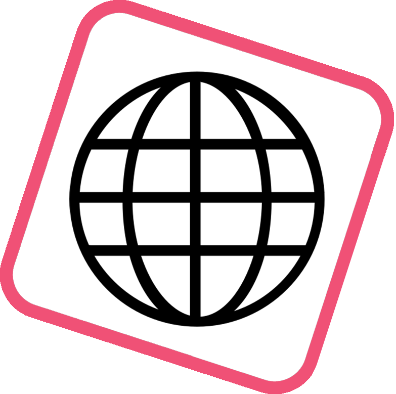 סמל של אינטרנט גלובלי